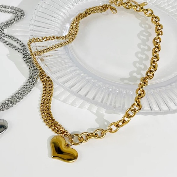 GP Heart Pendant necklace - Picture 4 of 6